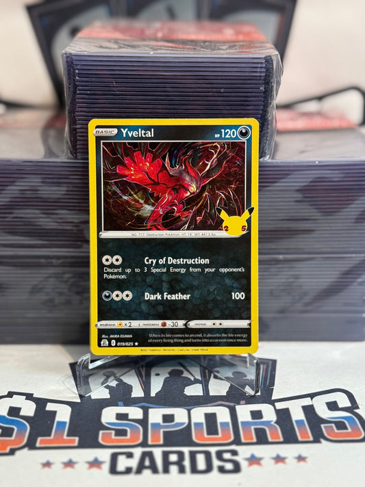 Pokemon TCG: Celebrations - Yveltal (Holo, Rare) #19