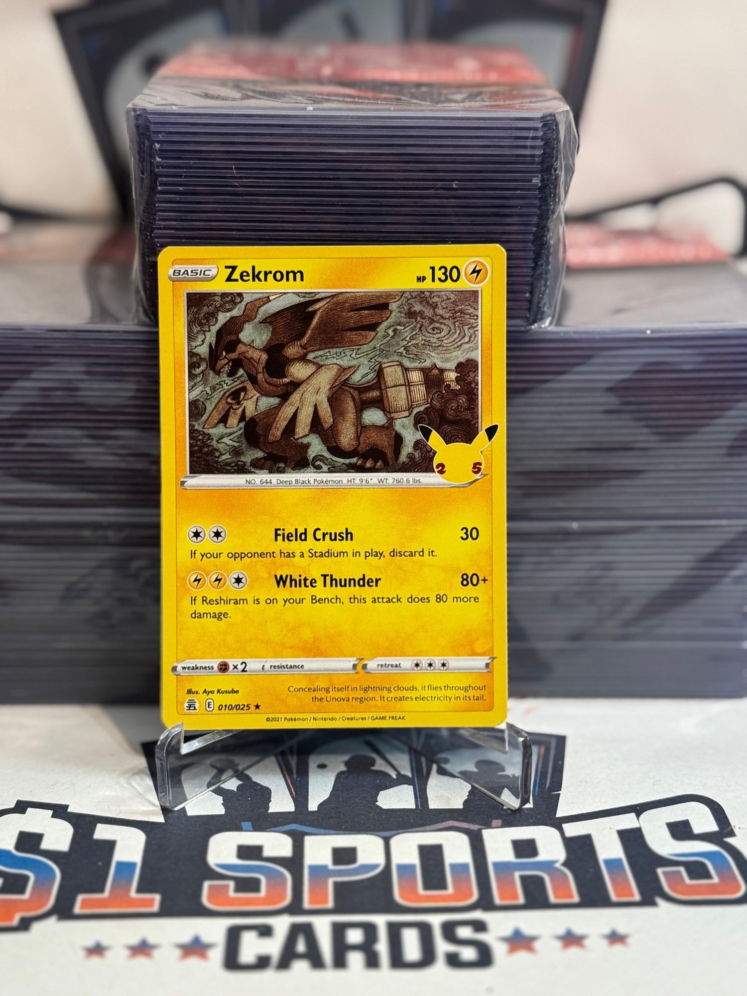 Pokemon TCG: Celebrations - Zekrom (Holo, Rare) #10