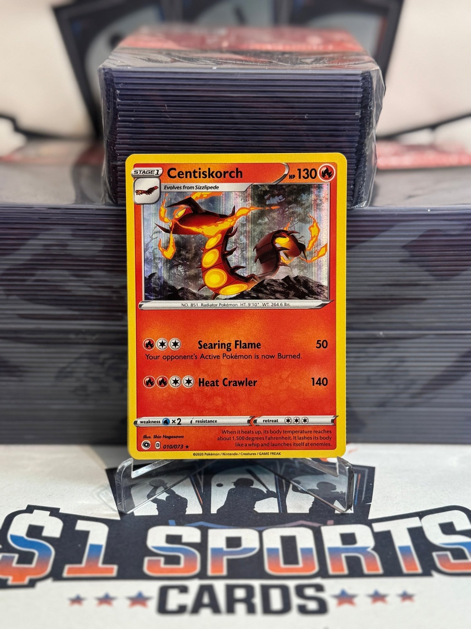 Pokemon TCG: Champions Path - Centiskorch (Holo, Rare) #10