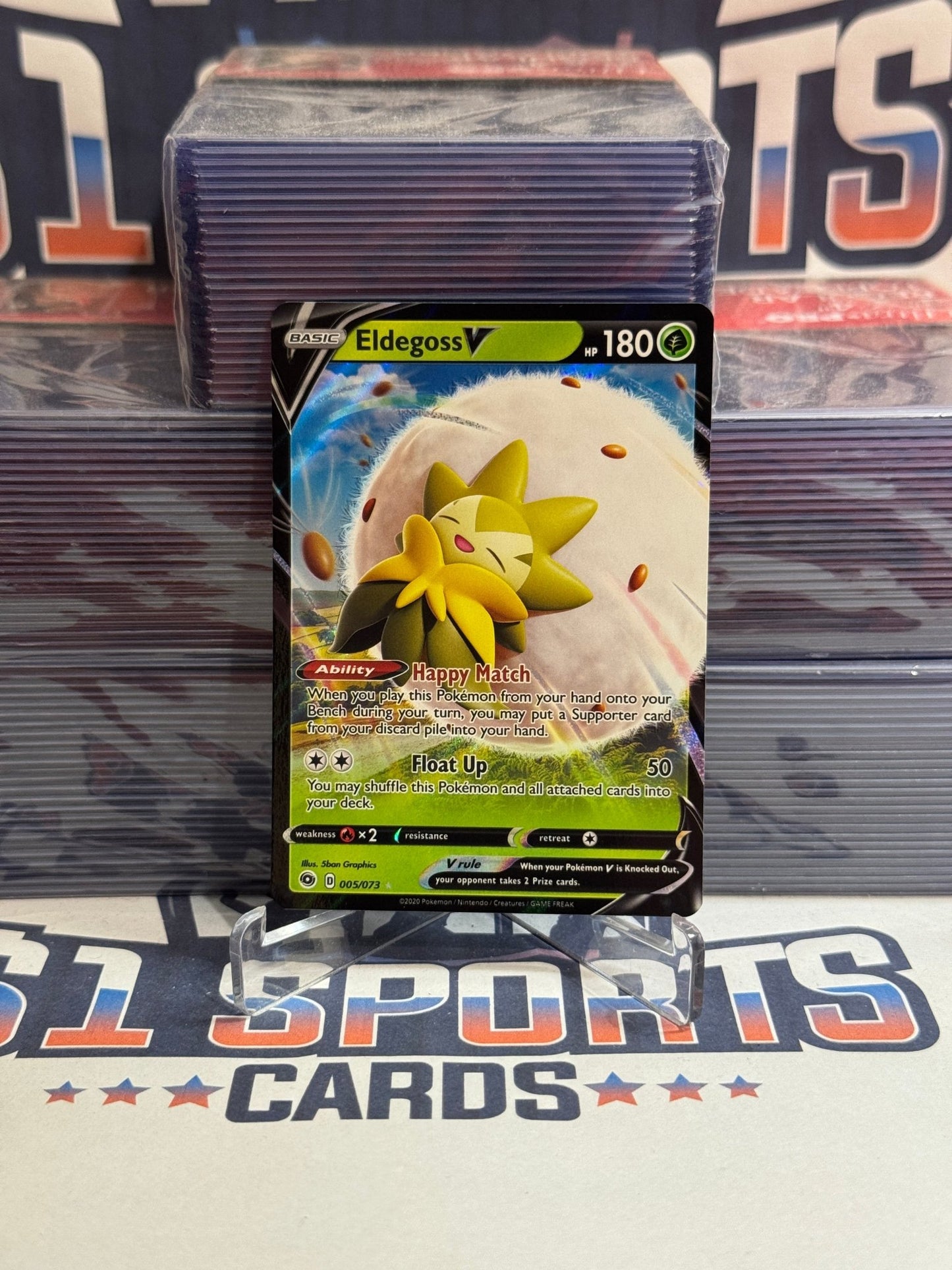 Pokemon TCG: Champion's Path - Eldegoss V (Ultra Rare) #5