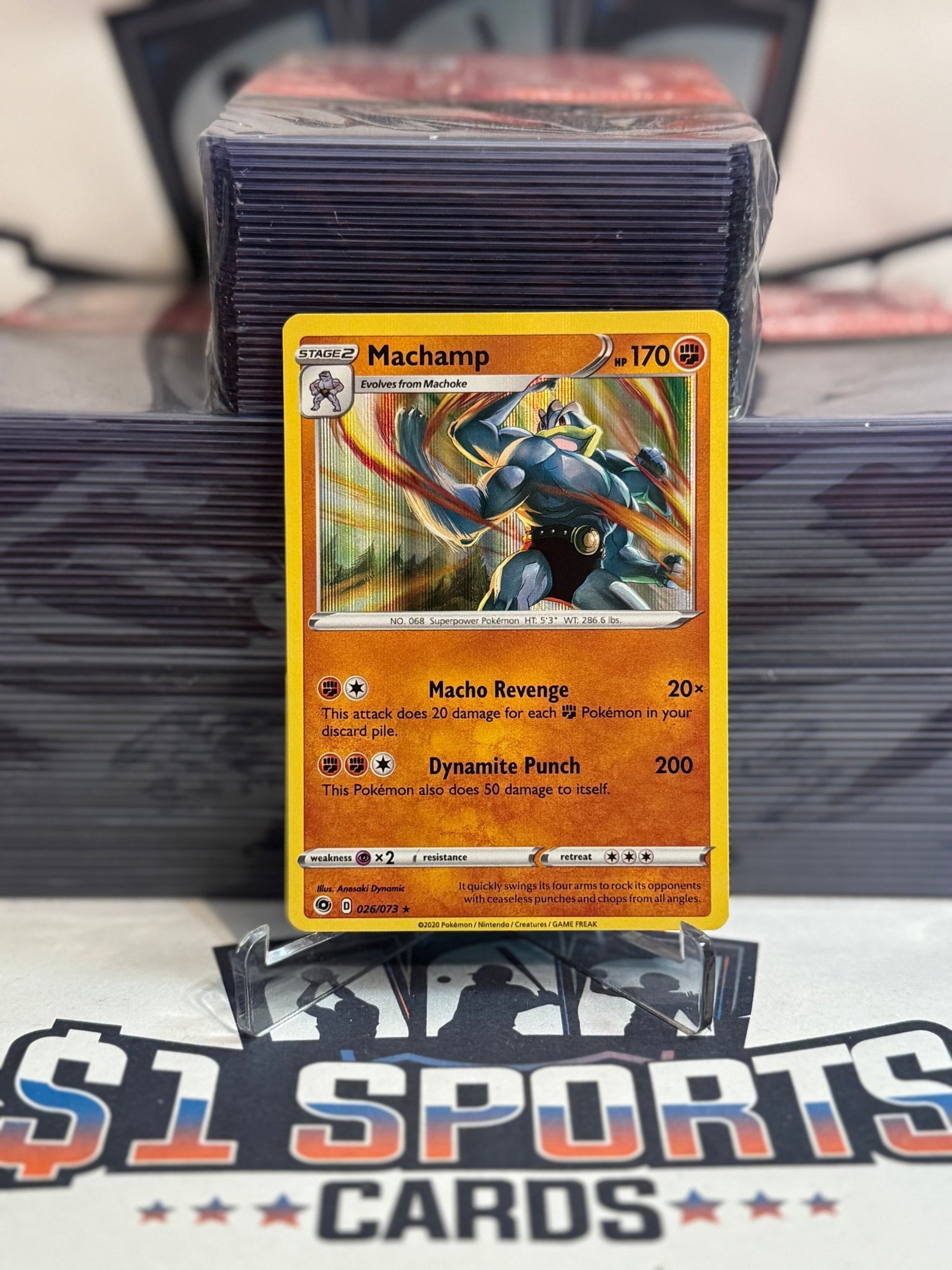 Pokemon TCG: Champions Path - Machamp (Holo, Rare) #26