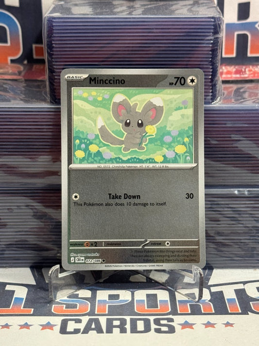 Pokemon TCG: Chaos Rising - Minccino (Reverse Holo, Common) 72