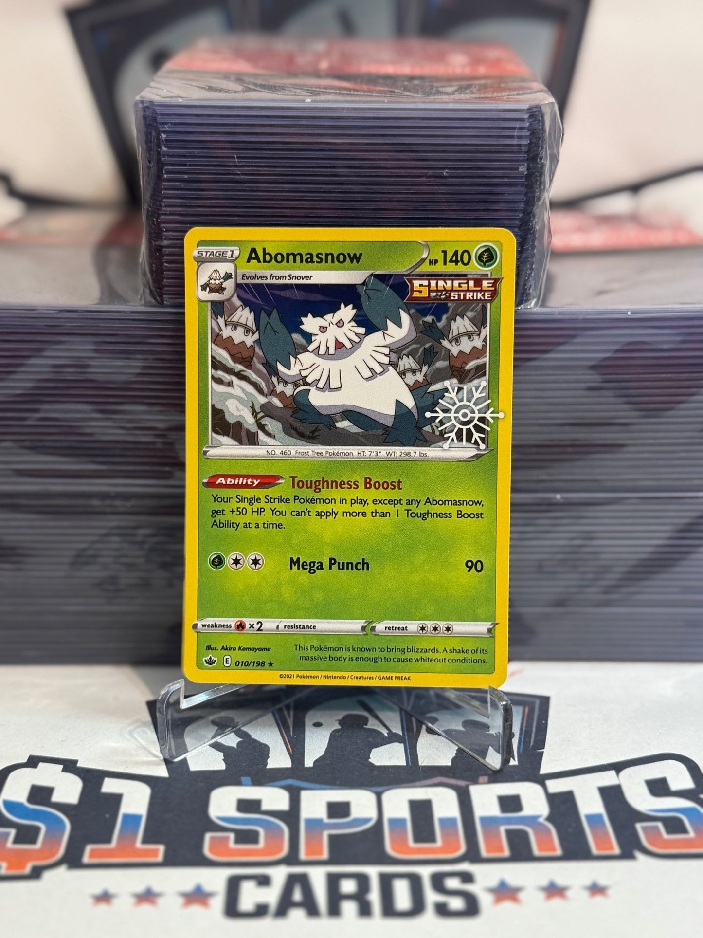 Pokemon TCG: Chilling Reign - Abomasnow (Reverse Holo, Rare) #10