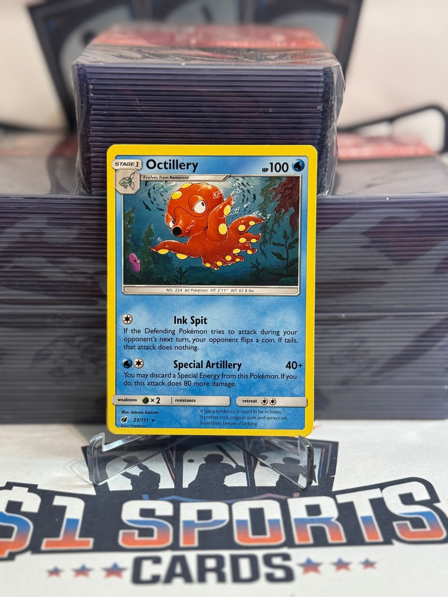 Pokemon TCG: Crimson Invasion - Octillery (Rare) #23