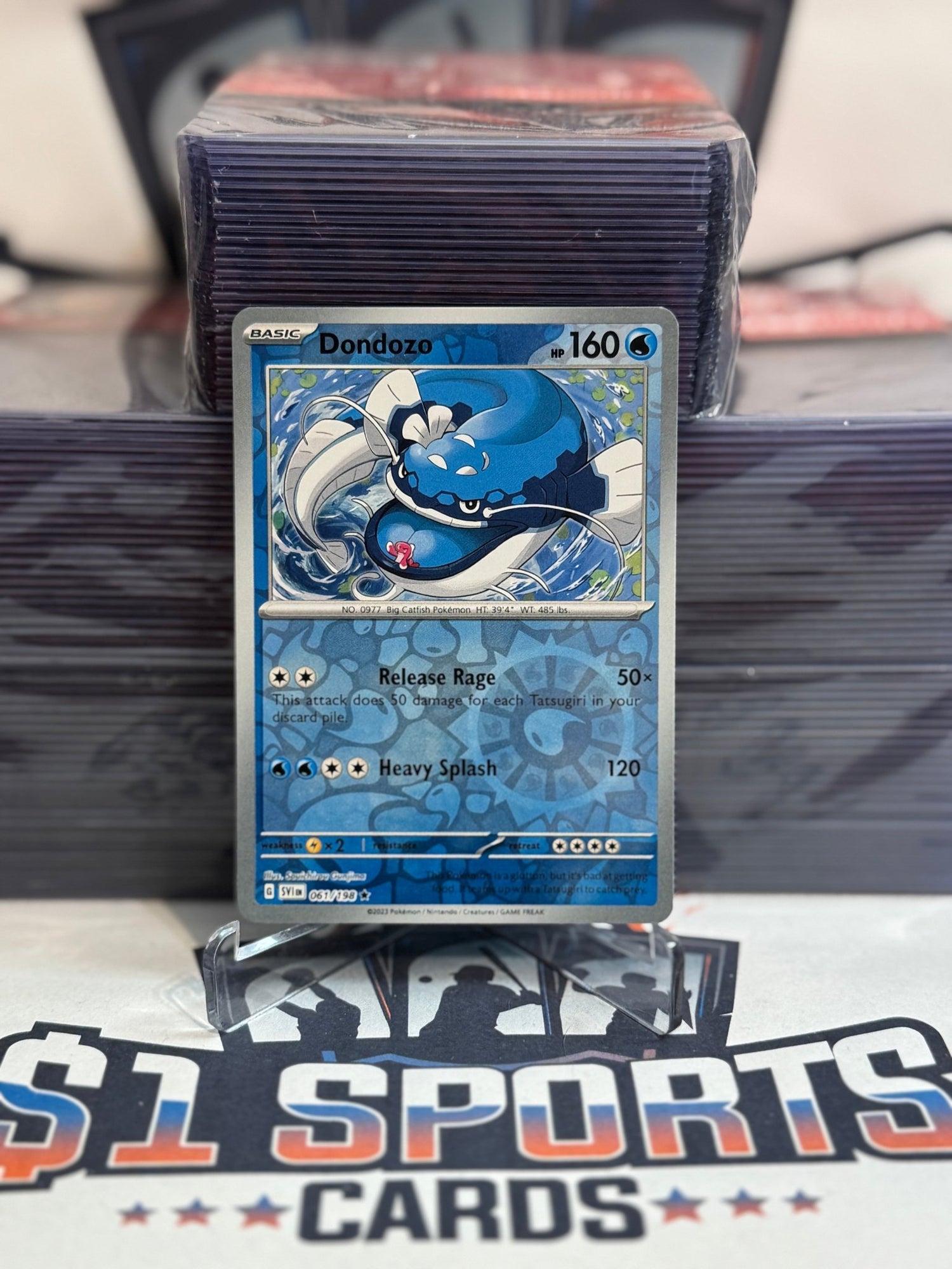 dondozo pokemon card Cards Of Pokmon TCG: Scarlet & Violet Part 46: Wiglett & Dondozo
