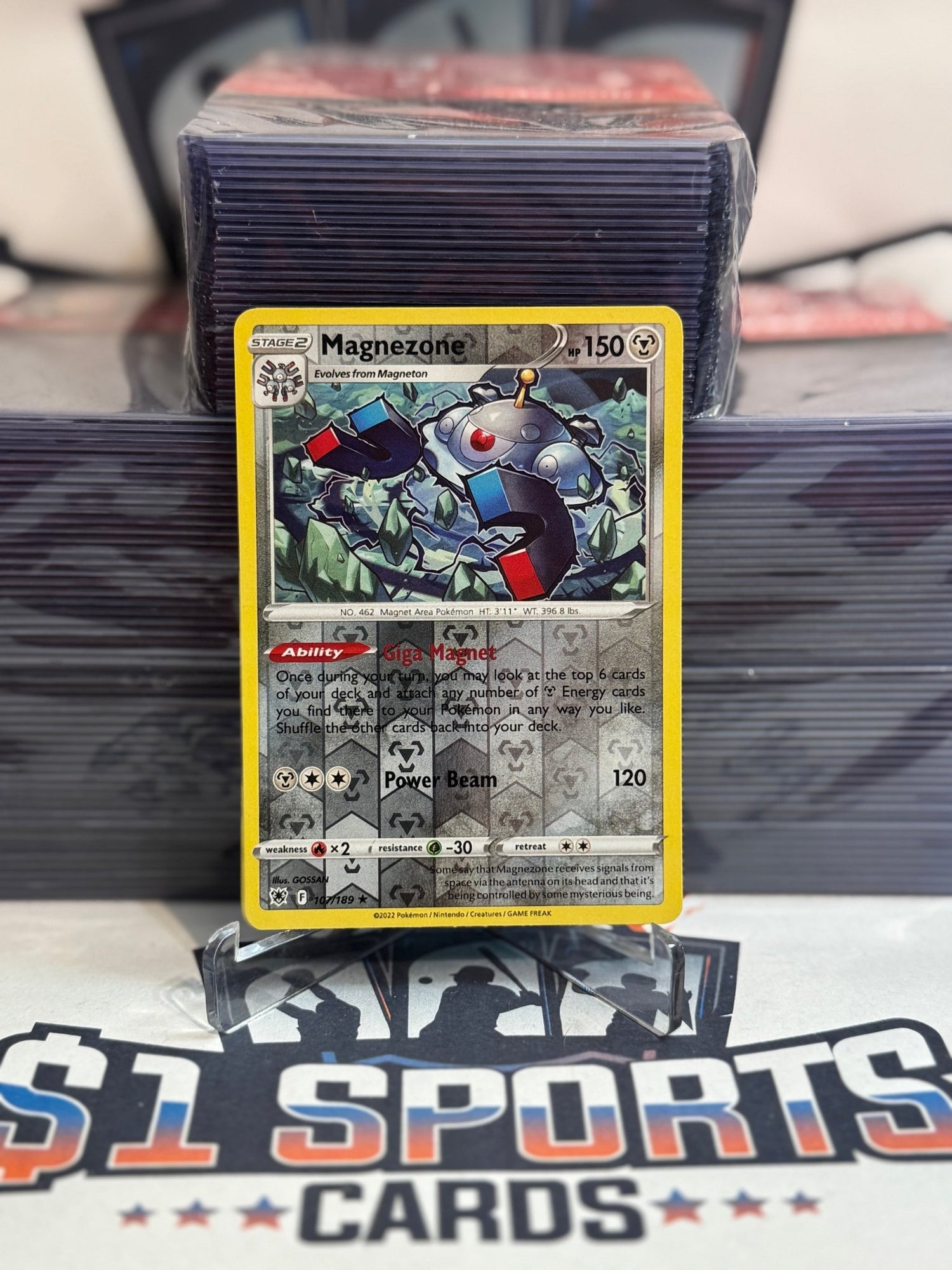 Pokemon TCG: Deck Exclusives - Magnezone (Reverse Holo, Rare) #107