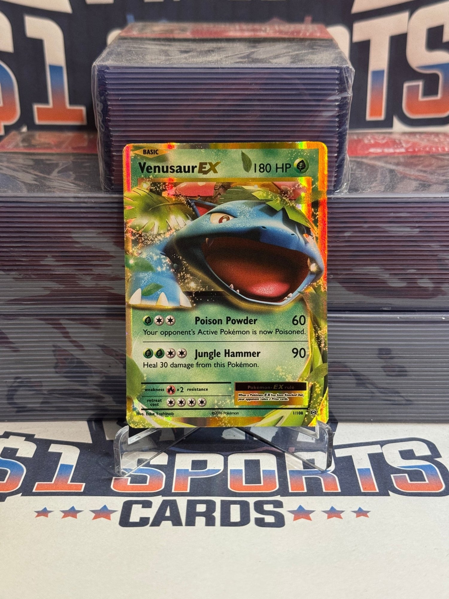 Pokemon TCG: Evolutions - Venusaur EX (Ultra Rare) #1