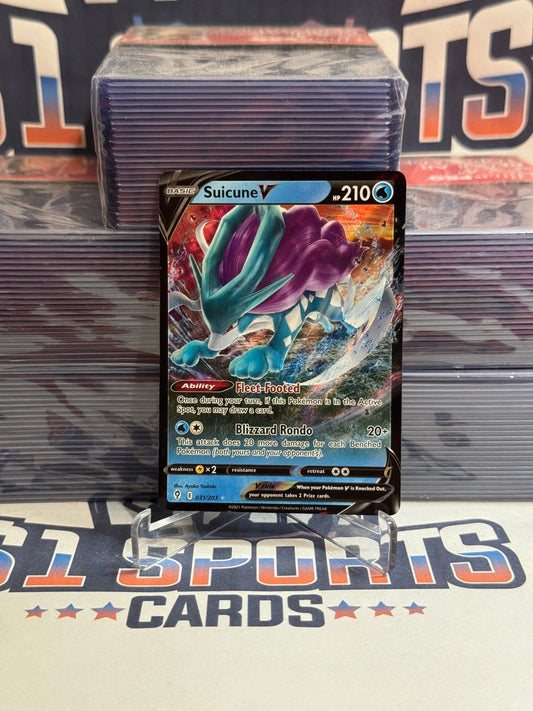 Pokemon TCG: Evolving Skies - Suicune V (Ultra Rare) #31