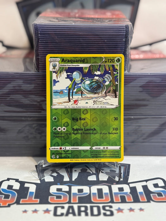 Pokemon TCG: Fusion Strike - Arquanid (Reverse Holo, Rare) #20