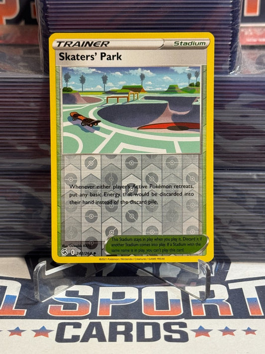 Pokemon TCG: Fusion Strike - Skater's Park (Reverse Holo, Uncommon) 242
