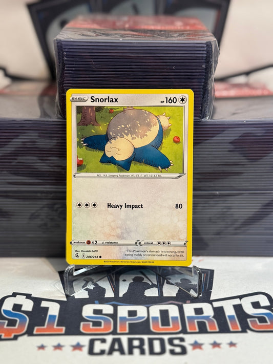 Pokemon TCG: Fusion Strike - Snorlax (Common) #206