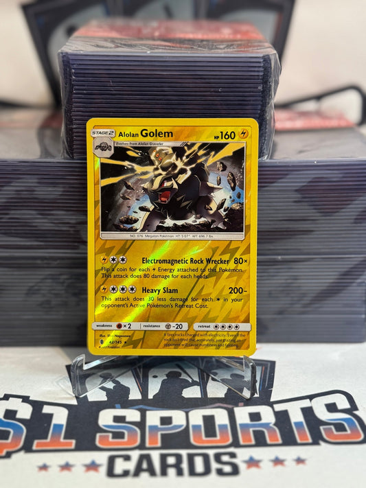 Pokemon TCG: Guardians Rising - Alolan Golem (Reverse Holo, Rare) #42