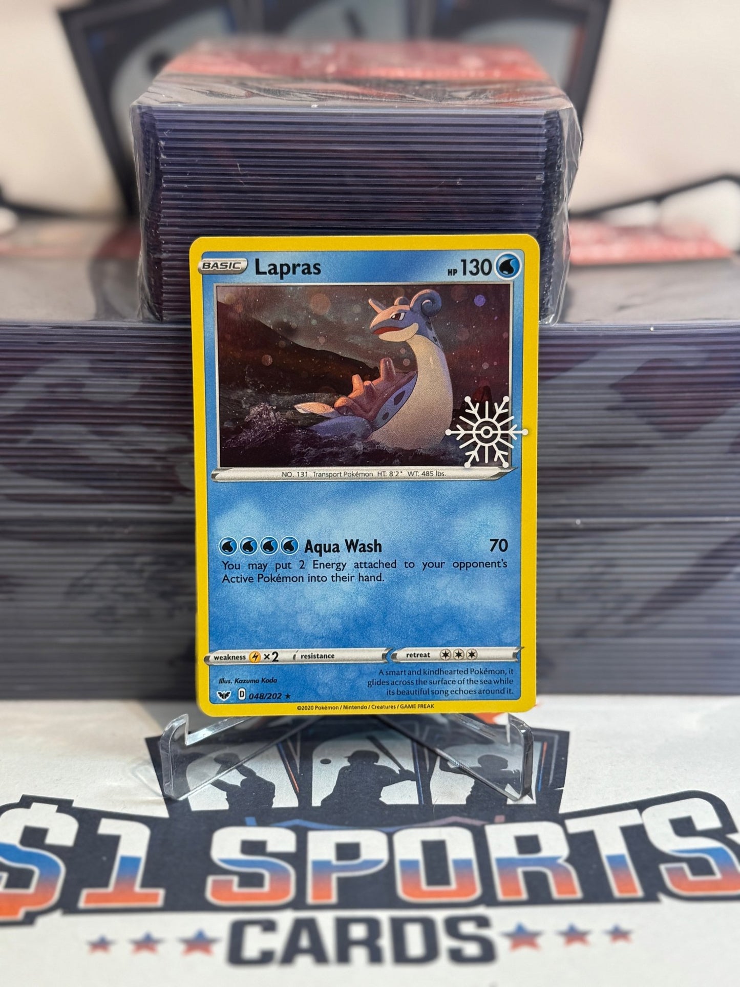 Pokemon TCG: Holiday Calendar - Lapras (Holo, Rare) #48