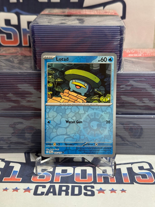 Pokemon TCG: Journey Together - Lotad (Reverse Holo, Common) #35