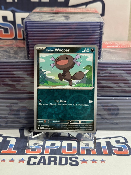 Pokemon TCG: Journey Together - Paldean Wooper (Reverse Holo, Common) #93
