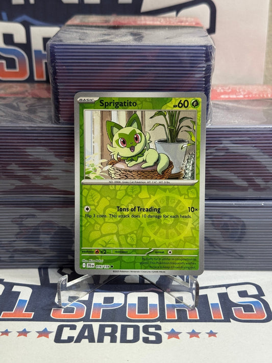 Pokemon TCG: Journey Together - Sprigatito (Reverse Holo, Common) #16