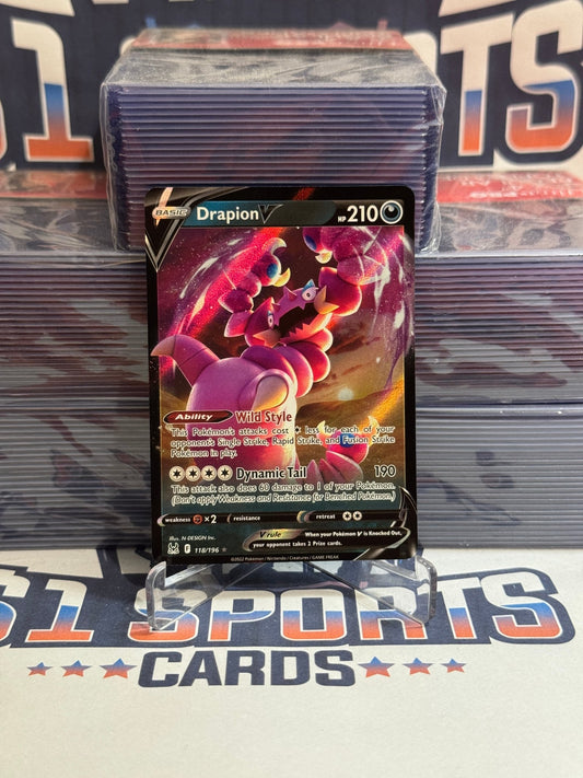 Pokemon TCG: Lost Origin - Drapion V (Ultra Rare) #118