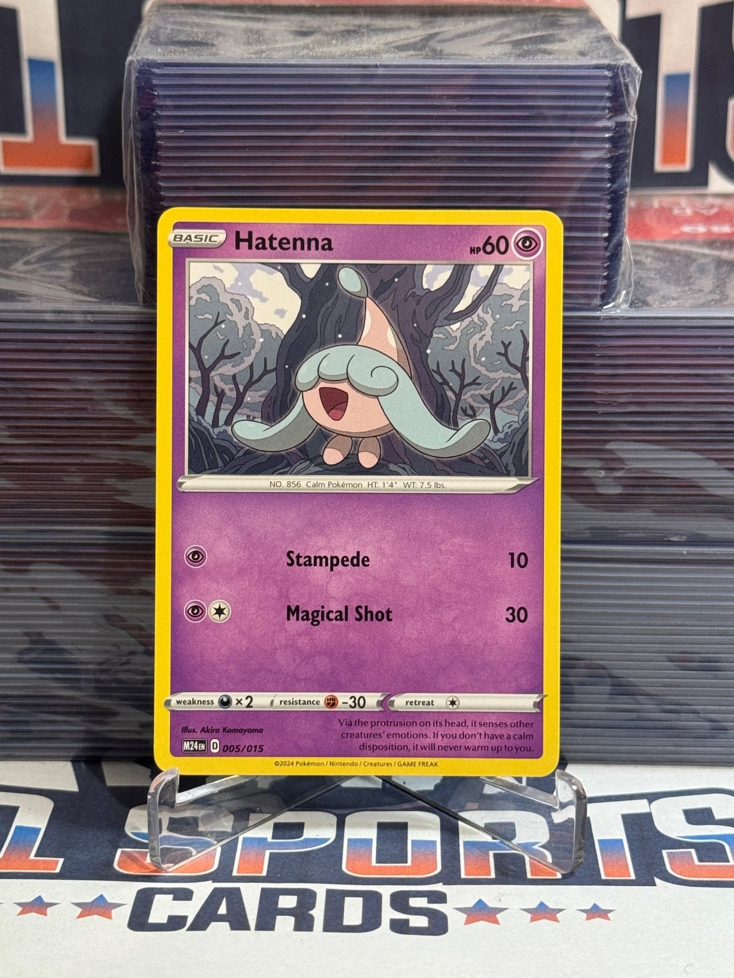 Pokemon TCG: McDonald's (2024) - Hatenna #5