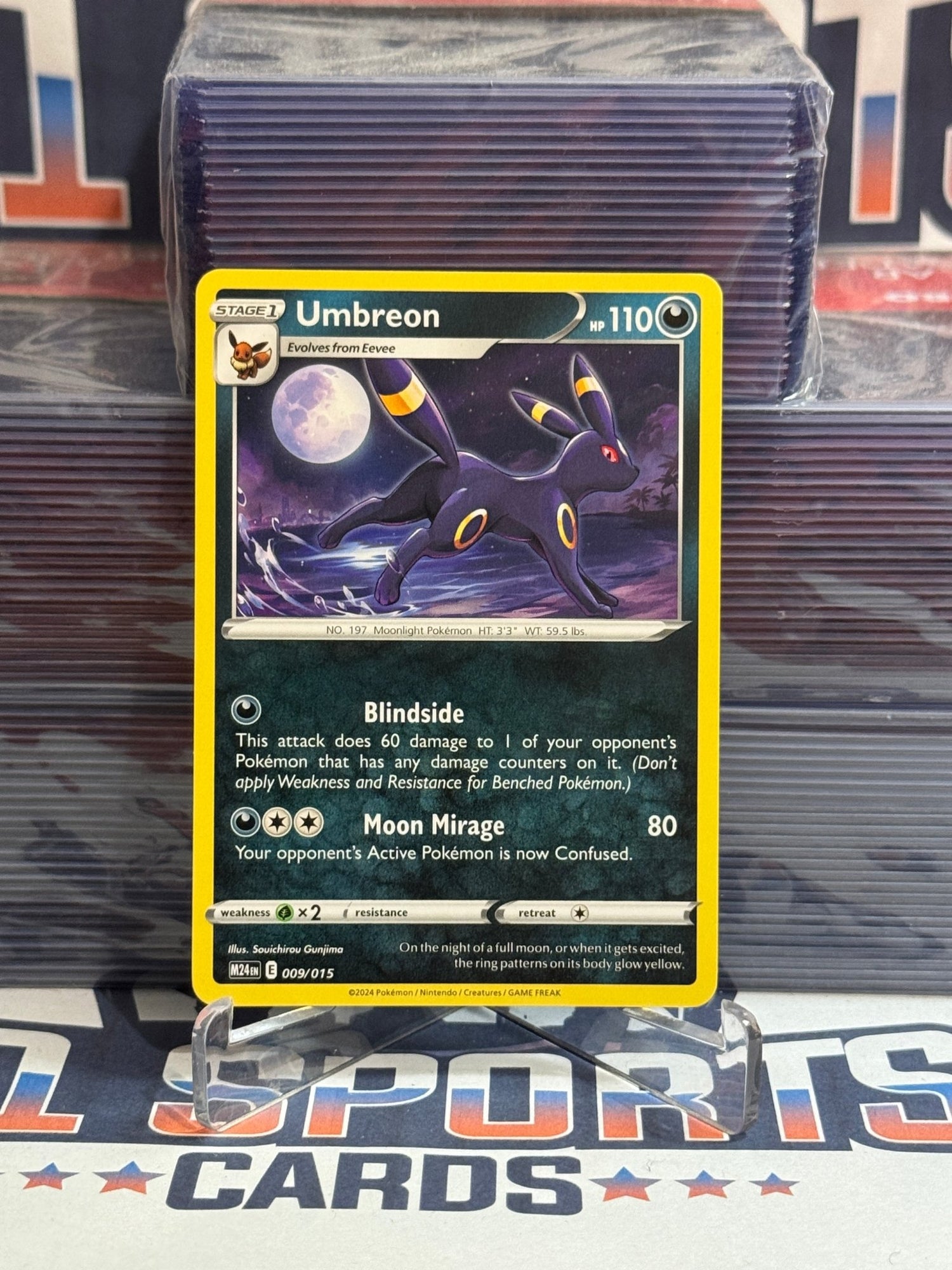 Pokemon TCG: McDonald's (2024) - Umbreon #9 Pokemon TCG: McDonald's (2024) - Umbreon #9