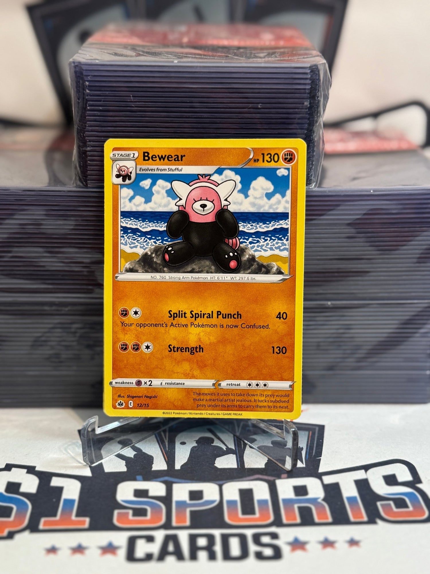 Pokemon TCG: McDonald's - Bewear #12