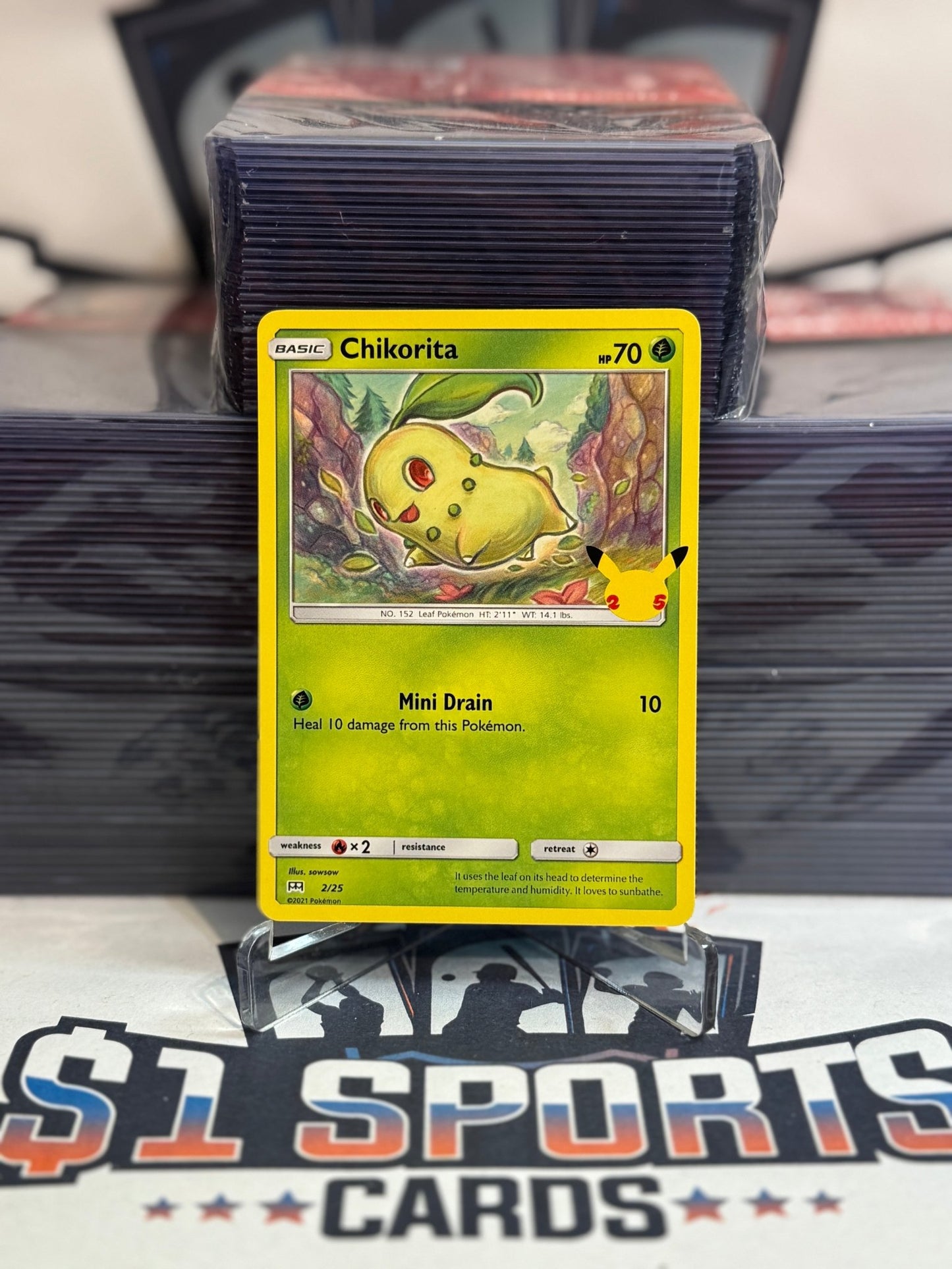 Pokemon TCG: McDonald's - Chikorita #2