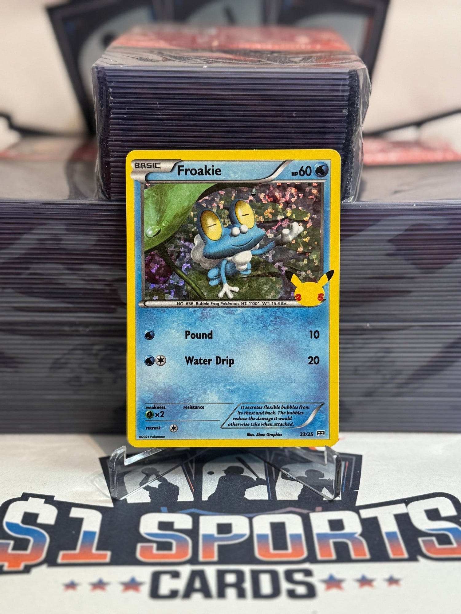 Pokemon TCG: McDonald's - Froakie (Holo) #22