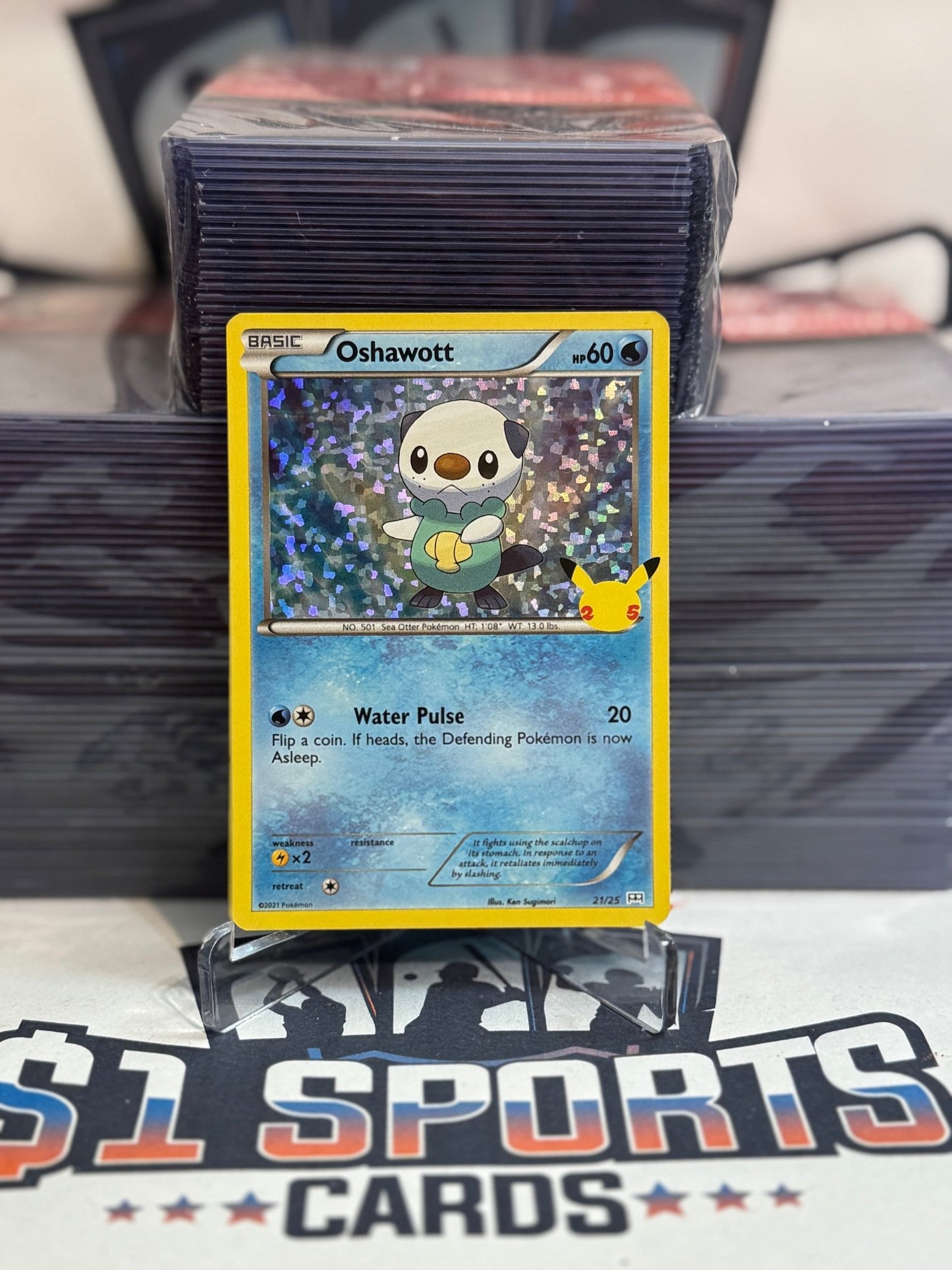 Pokemon TCG: McDonald's - Oshawott (Holo) #21