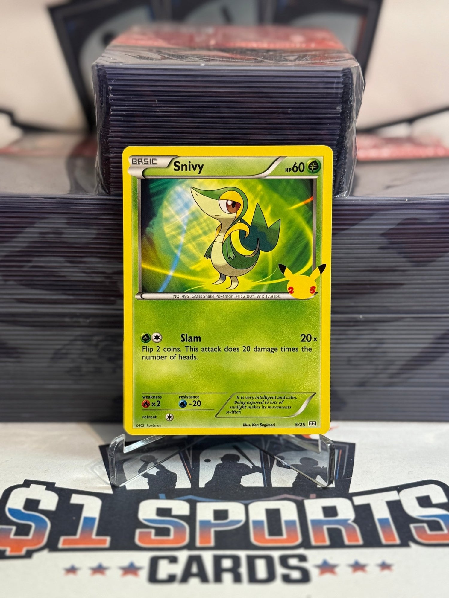 Pokemon TCG: McDonald's - Snivy #5