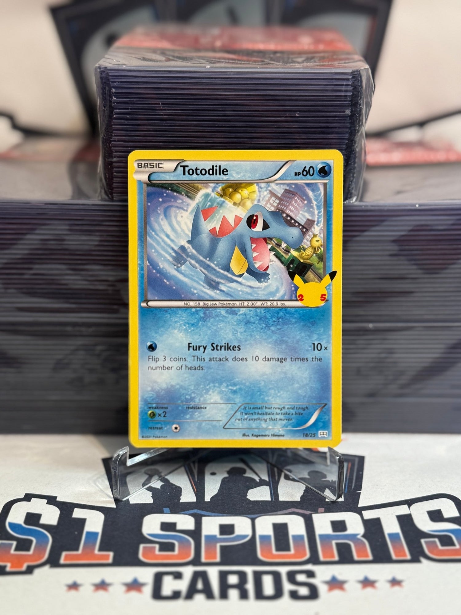 Pokemon TCG: McDonald's - Totodile #18