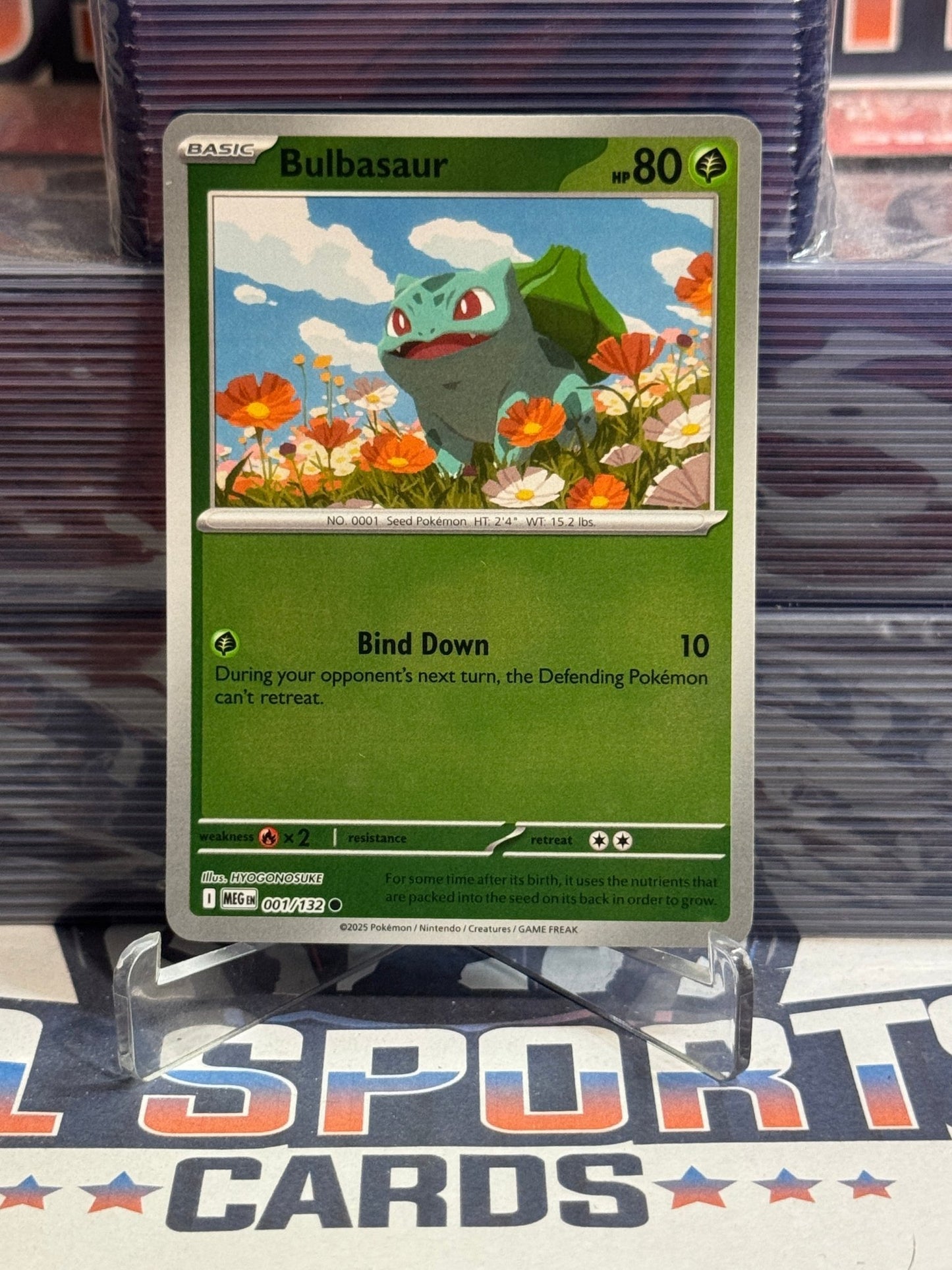 Pokemon TCG: Mega Evolution - Bulbasaur (Holo, Common) 1
