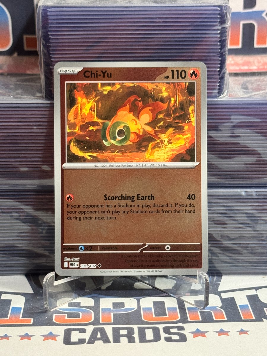 Pokemon TCG: Mega Evolution - Chi-Yu (Reverse Holo, Uncommon) #31