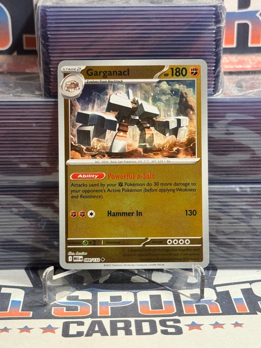 Pokemon TCG: Mega Evolution - Garganacl (Reverse Holo, Uncommon) 84