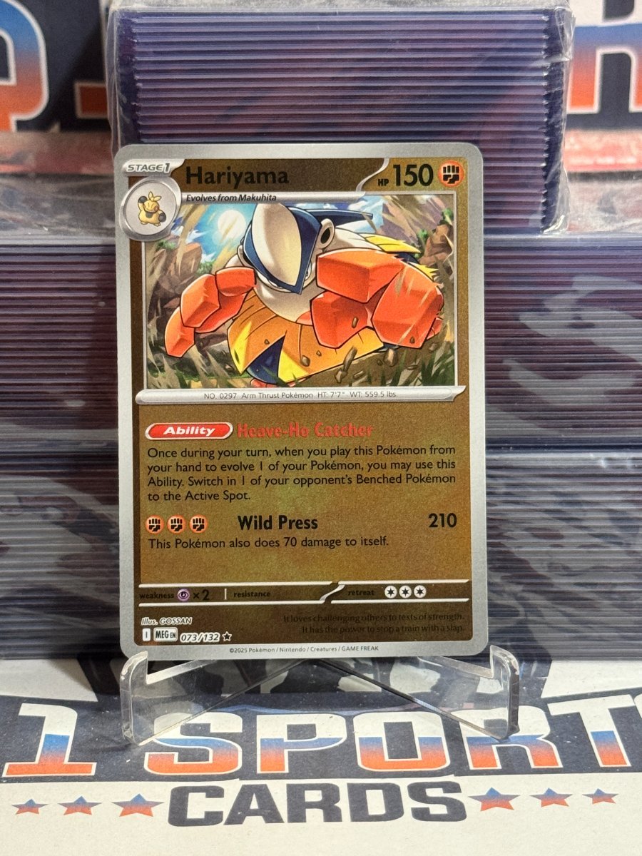 Pokemon TCG: Mega Evolution- Hariyama (Reverse Holo, Rare) 73