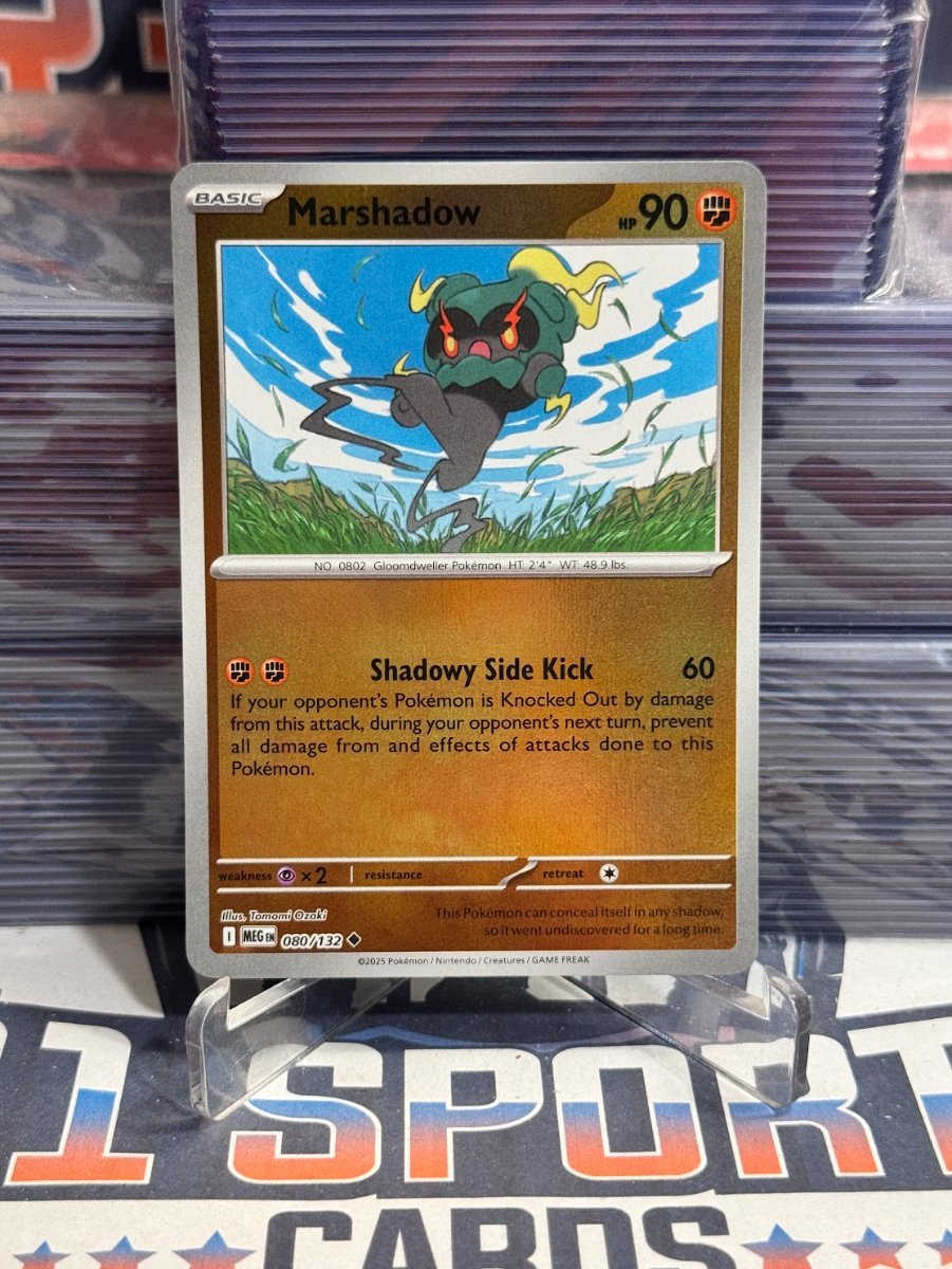 Pokemon TCG: Mega Evolution - Marshadow (Reverse Holo, Uncommon) 80