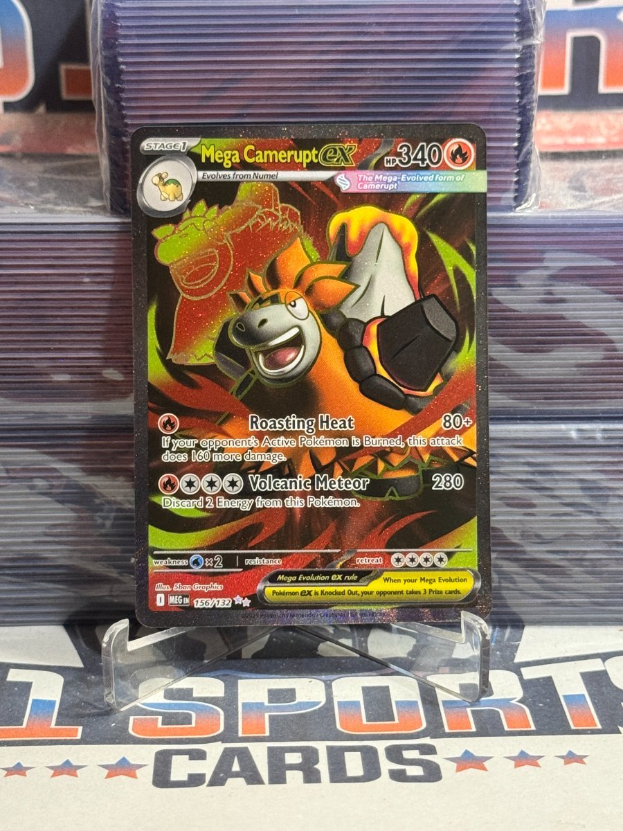 Pokemon TCG: Mega Evolution - Mega Camerupt EX (Ultra Rare) 156