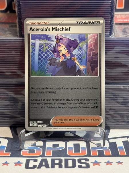 Pokemon TCG: Mega Evolutions - Acerola's Mischief (Reverse Holo, Uncommon) 113
