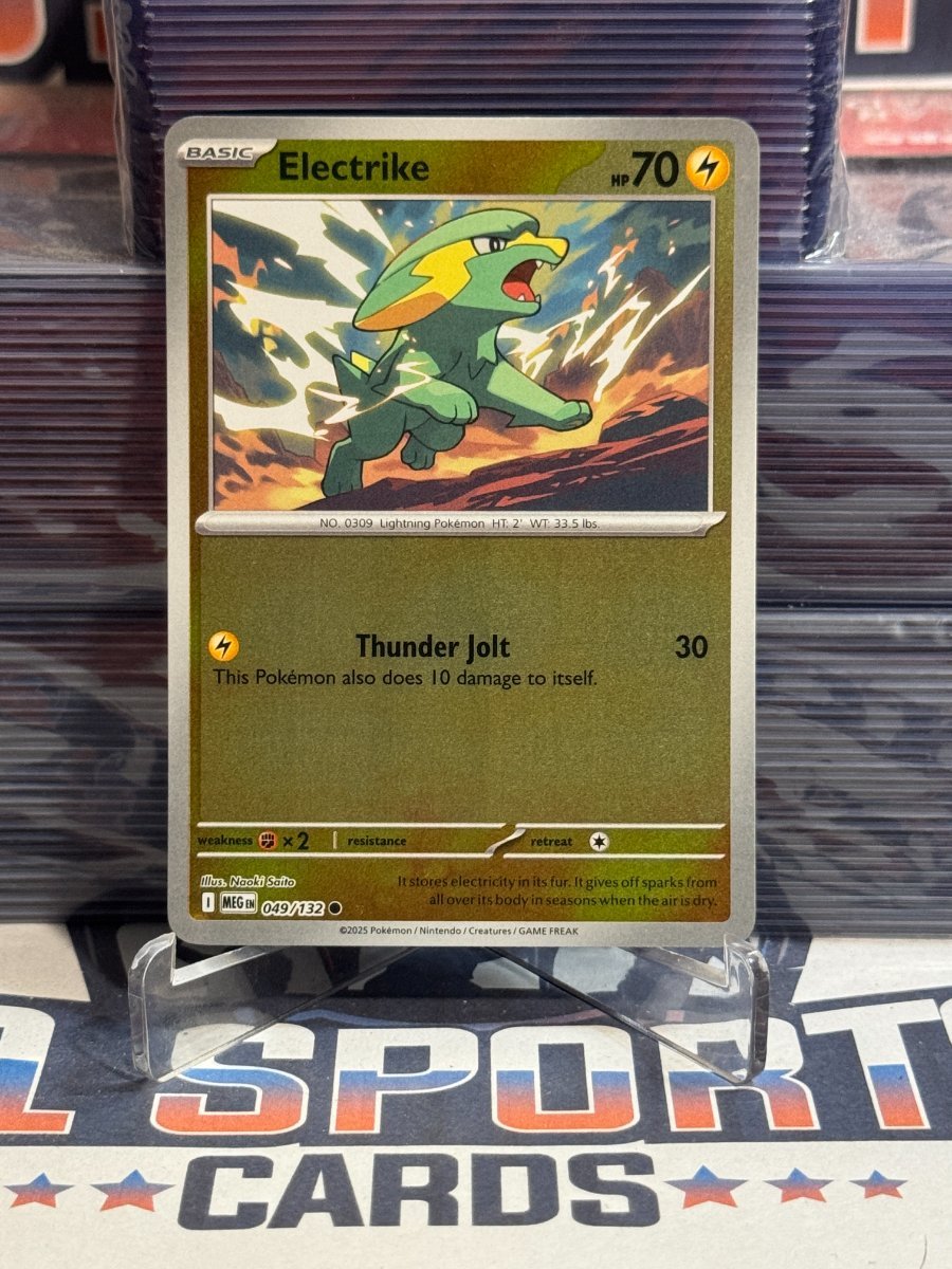 Pokemon TCG: Mega Evolutions - Electrike (Reverse Holo, Common) 49