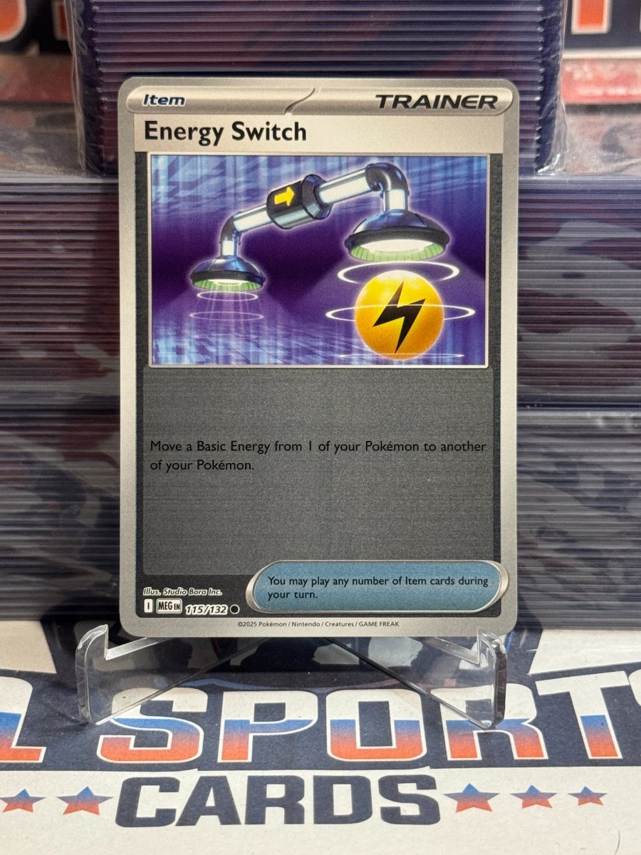 Pokemon TCG: Mega Evolutions - Energy Switch (Reverse Holo, Common) 115