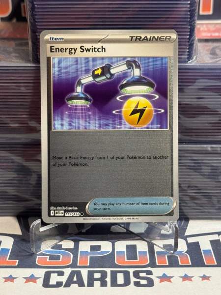 Pokemon TCG: Mega Evolutions - Energy Switch (Reverse Holo, Common) 115