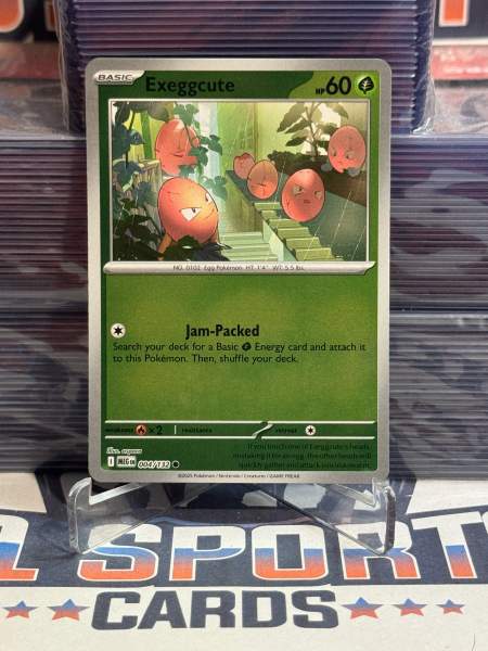Pokemon TCG: Mega Evolutions - Exeggcute (Reverse Holo, Common) 4
