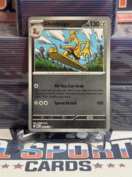 Pokemon TCG: Mega Evolutions - Gholdengo (Reverse Holo, Uncommon) 99