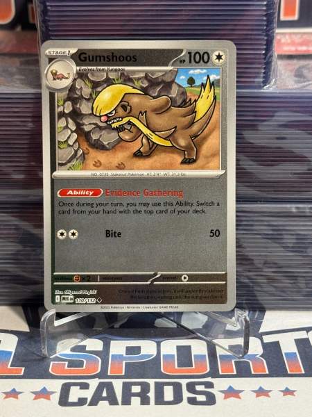 Pokemon TCG: Mega Evolutions - Gumshoos (Reverse Holo, Uncommon) 110