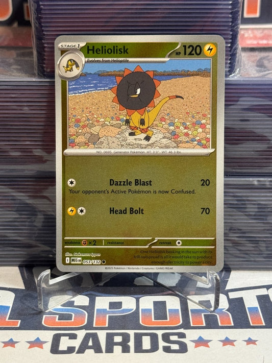 Pokemon TCG: Mega Evolutions - Heliolisk (Reverse Holo, Common) 53