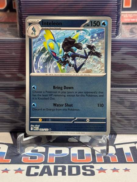 Pokemon TCG: Mega Evolutions - Inteleon (Reverse Holo, Uncommon) 41