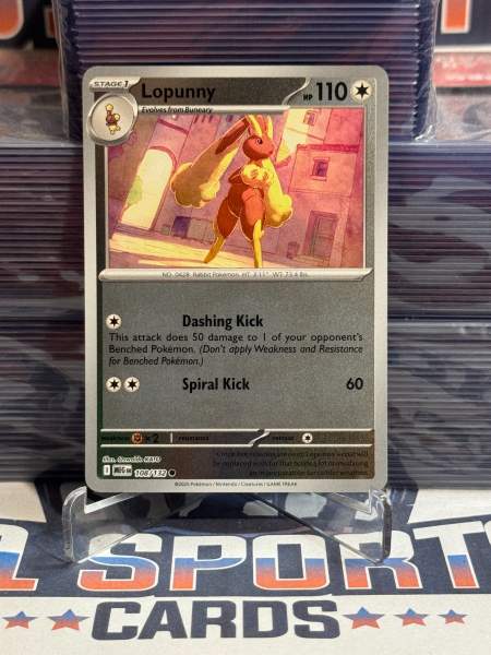 Pokemon TCG: Mega Evolutions - Lopunny (Reverse Holo, Common) 108