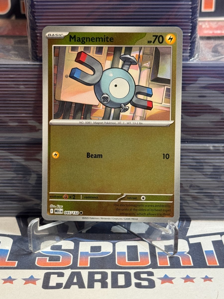 Pokemon TCG: Mega Evolutions - Magnemite (Reverse Holo, Common) 45