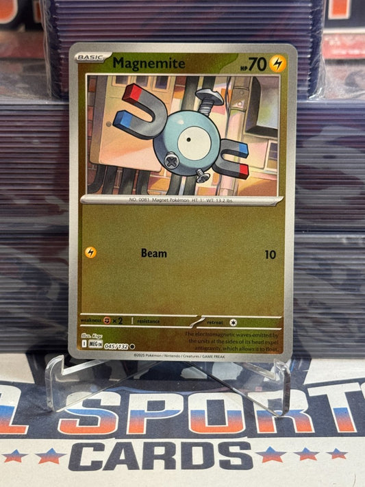 Pokemon TCG: Mega Evolutions - Magnemite (Reverse Holo, Common) 45