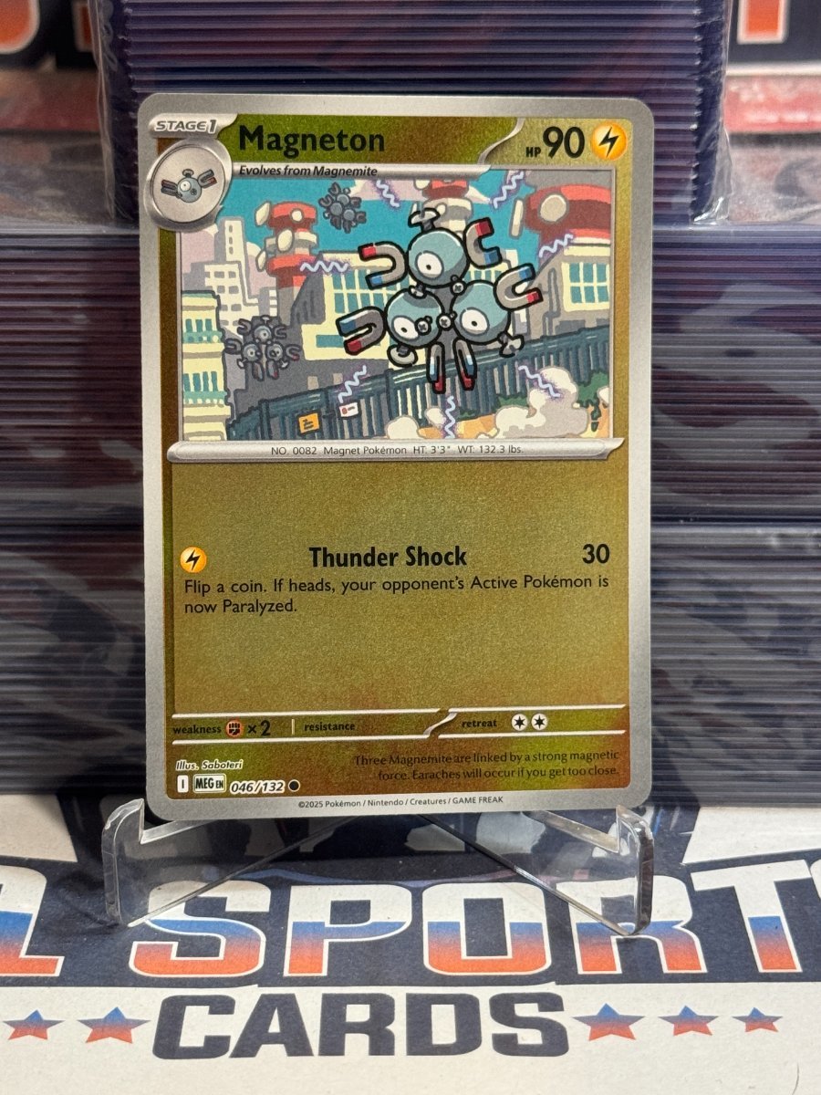 Pokemon TCG: Mega Evolutions - Magneton (Reverse Holo, Common) 46