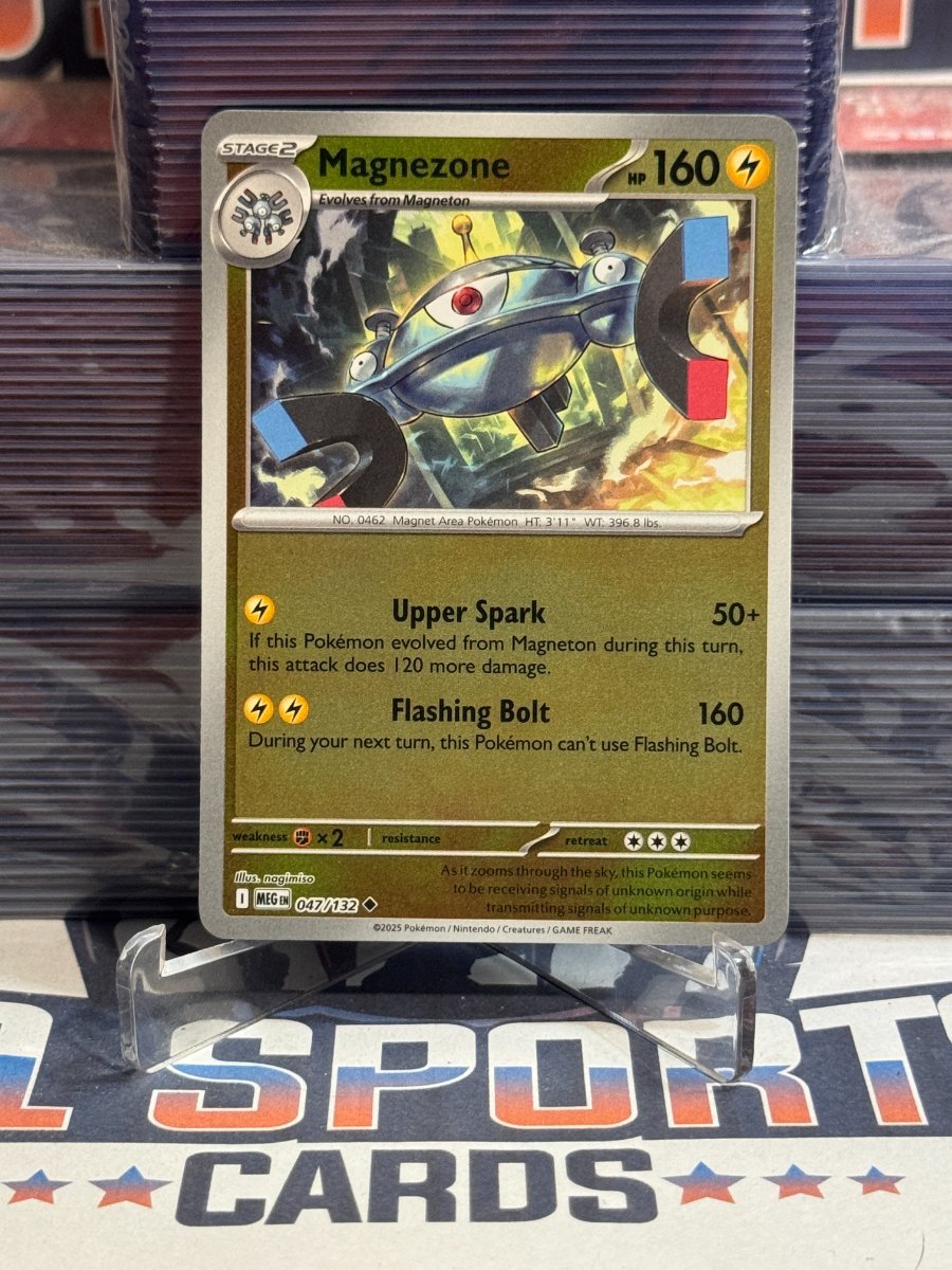 Pokemon TCG: Mega Evolutions - Magnezone (Reverse Holo, Uncommon) 47