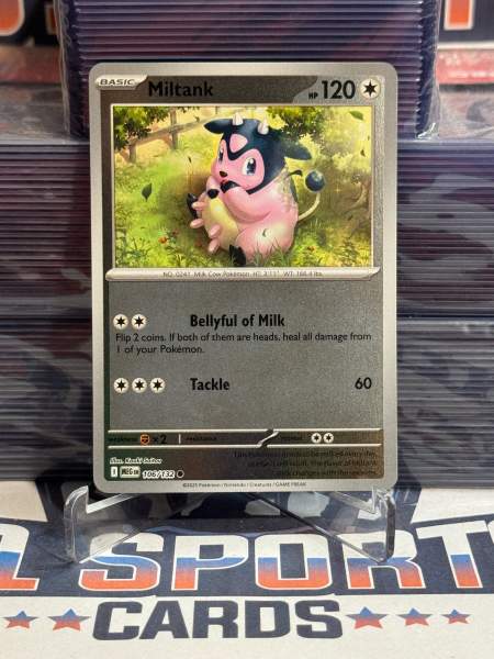 Pokemon TCG: Mega Evolutions - Miltank (Reverse Holo, Common) 106